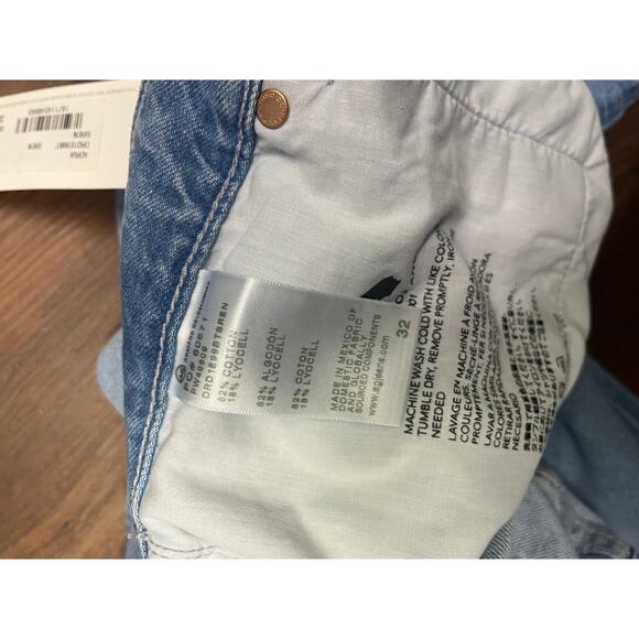 NWT AG Adria Low Rise Baggy Wide Leg Jeans Siren Wash Women’s 32 - Picture 8 of 11